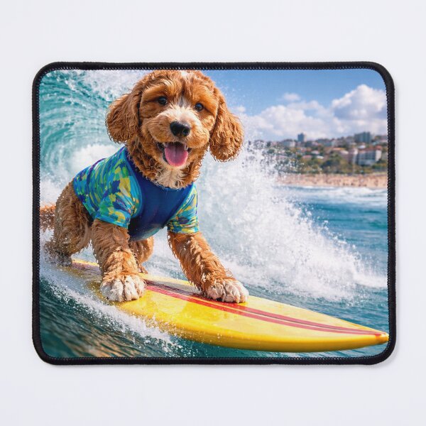 Item preview, Cockapoo Surfer at Bondi Beach designed and sold by Paul Thompson Photography.