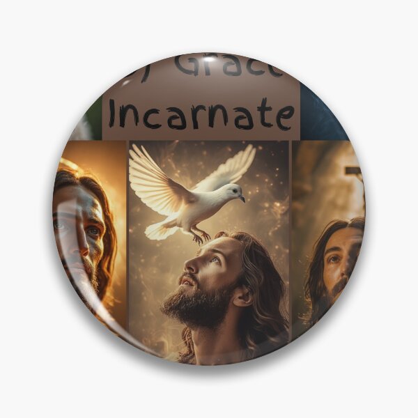Item preview, The Face of Grace Incarnate design 1 color theme 1 designed and sold by AuthorTimothyVirge.