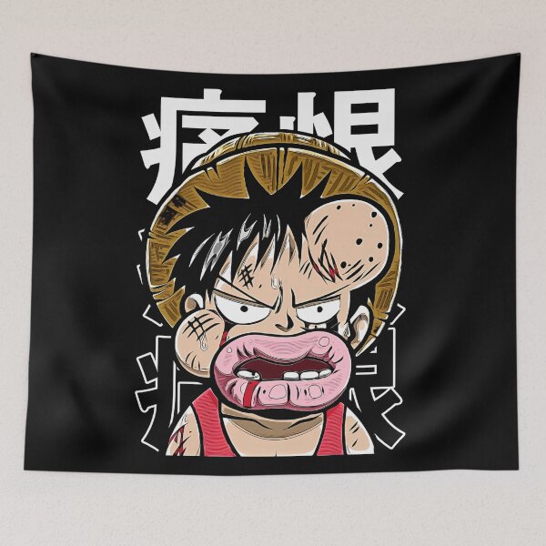 Item preview, Luffy Funny Face Reaction designed and sold by JTravisDesigns.