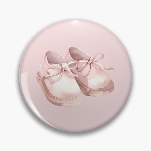 Artikelvorschau, Rosa Babyschuhe entworfen und verkauft von MayflowerandIvy.