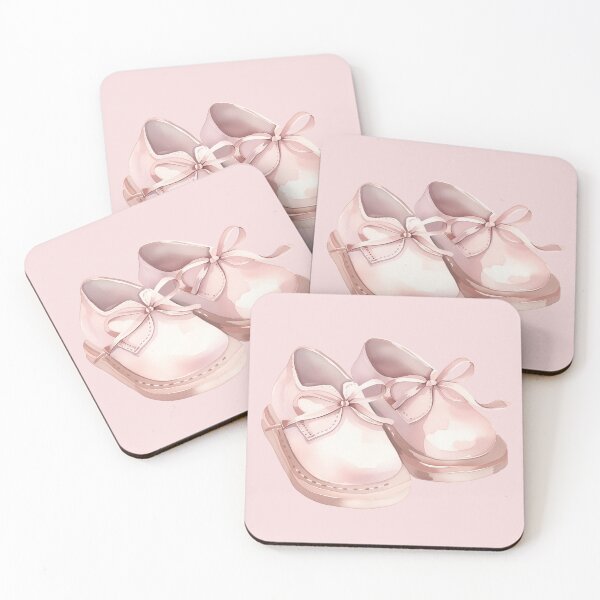 Artikelvorschau, Rosa Babyschuhe entworfen und verkauft von MayflowerandIvy.
