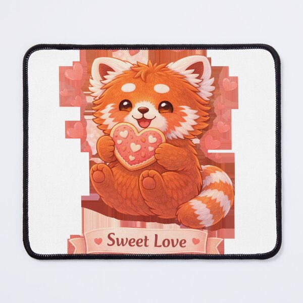 Item preview, Sweet Love – Red Panda designed and sold by Creative and Humorous Arts.