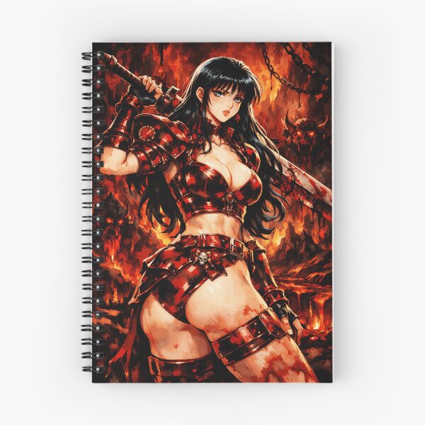 Item preview, Infernal Warrior Woman With Sword designed and sold by solioandcoo.