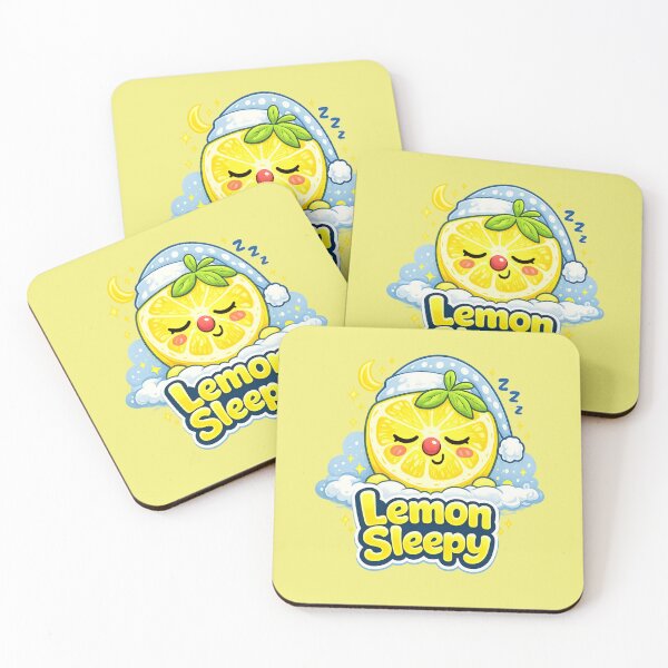 Item preview, Lemon Sleepy – Cute Kawaii Sleeping Lemon | Kawaii Cute Sleeping Lemon designed and sold by apanoracar.