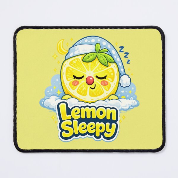 Item preview, Lemon Sleepy – Cute Kawaii Sleeping Lemon | Kawaii Cute Sleeping Lemon designed and sold by apanoracar.