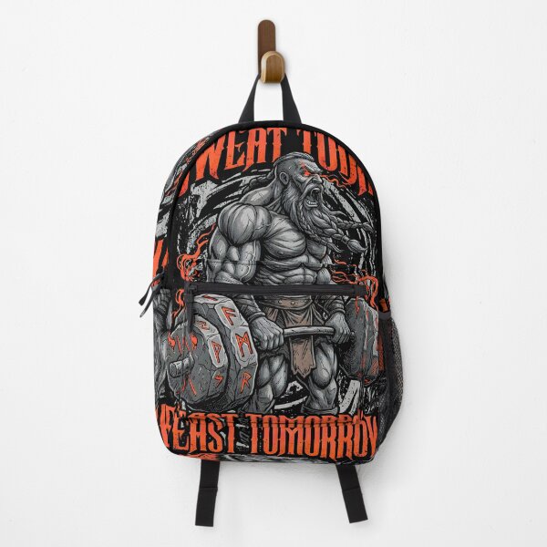 Item preview, Viking Gym Sweat Today Feast Tomorrow Funny Norse Deadlift designed and sold by GrandeDuc.