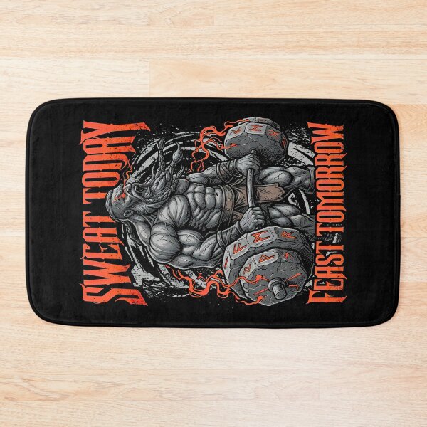 Item preview, Viking Gym Sweat Today Feast Tomorrow Funny Norse Deadlift designed and sold by GrandeDuc.
