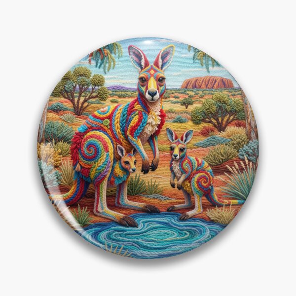 Item preview, Yarn Kangaroo and Her Joeys designed and sold by Tridentulus.