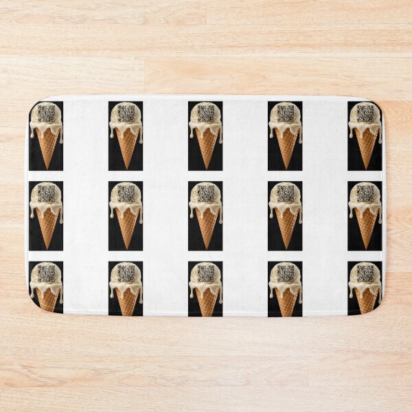 Item preview, vanilla cone QR CODE designed and sold by BIGPIX91011.