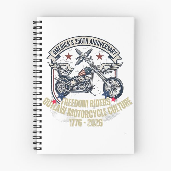 Item preview, El legado motero del 250 aniversario de Estados Unidos: Diseño de la cultura  de los Freedom Riders designed and sold by VibranPalette.