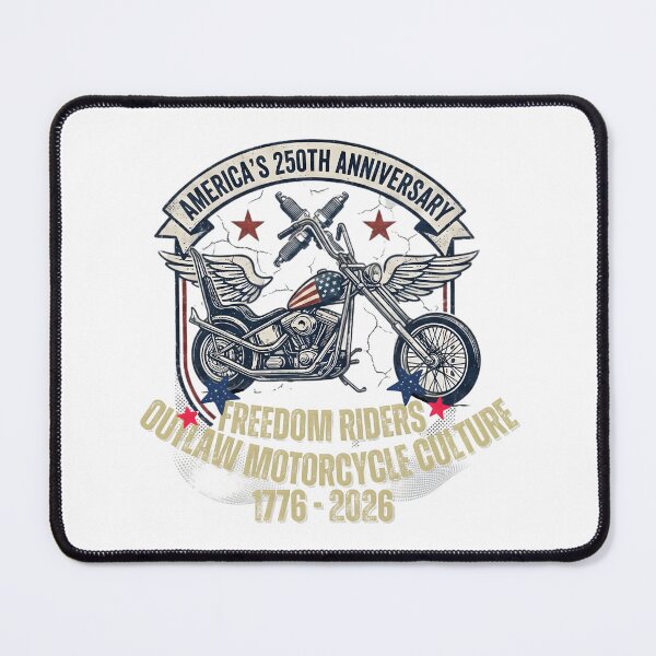 Item preview, El legado motero del 250 aniversario de Estados Unidos: Diseño de la cultura  de los Freedom Riders designed and sold by VibranPalette.