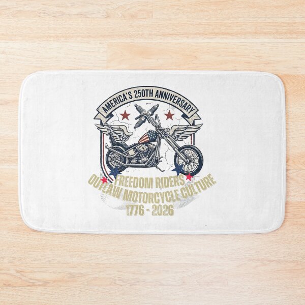 Item preview, El legado motero del 250 aniversario de Estados Unidos: Diseño de la cultura  de los Freedom Riders designed and sold by VibranPalette.