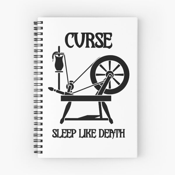 Item preview, Curse – Sleep Like Death Spinning Wheel Dark Fairytale Design designed and sold by inallusha.