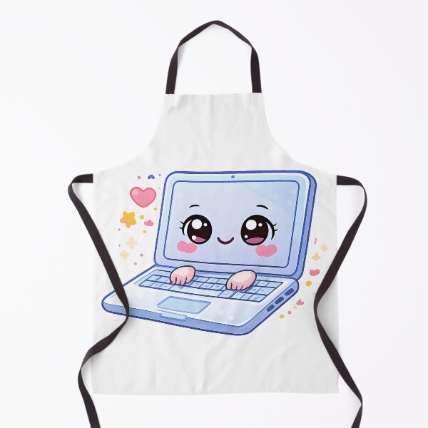 Item preview, Kawaii Computer Character – Cute Tech Sticker designed and sold by DesignEG.