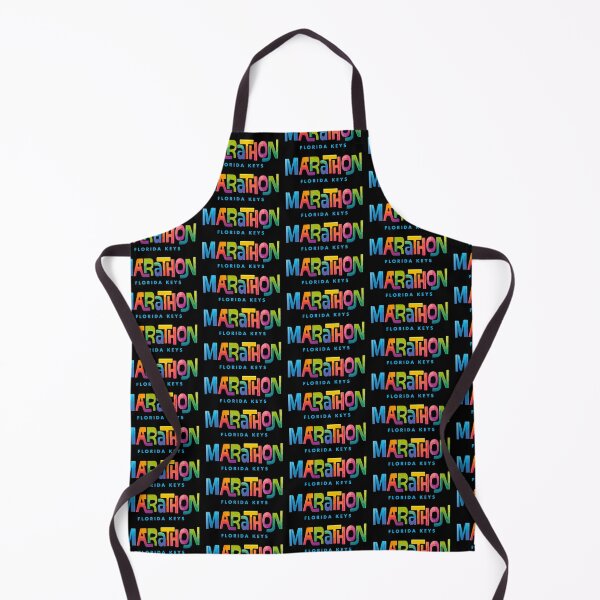 Item preview, Marathon Florida Keys Retro Typographic Design designed and sold by Futurebeachbum.