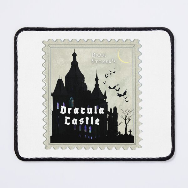 Item preview, Bram's Stoker Dracula Castle, Transylvania | Stamp designed and sold by Nyxander's Bookish Catalogue.