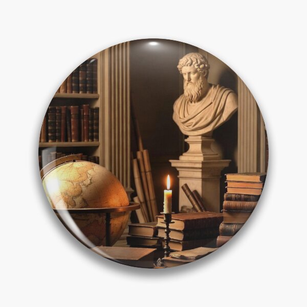 Item preview, Scholar Study Room — Dark Academia Interior Art designed and sold by semenol.
