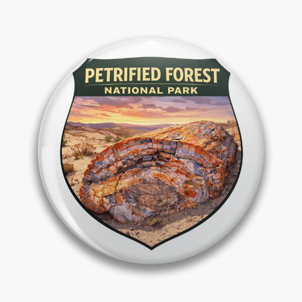Item preview, Petrified Forest National Park Arizona Retro Design designed and sold by Gideon Emmerich.