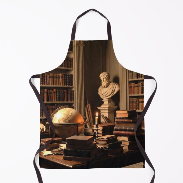 Item preview, Scholar Study Room — Dark Academia Interior Art designed and sold by semenol.