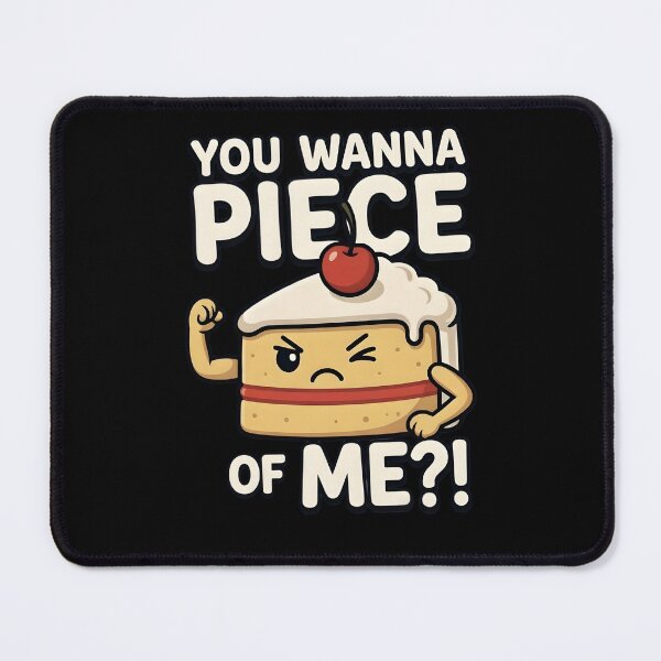 Item preview, You Wanna Piece of Me? Feisty Cake Slice designed and sold by TshirtsOnline-.