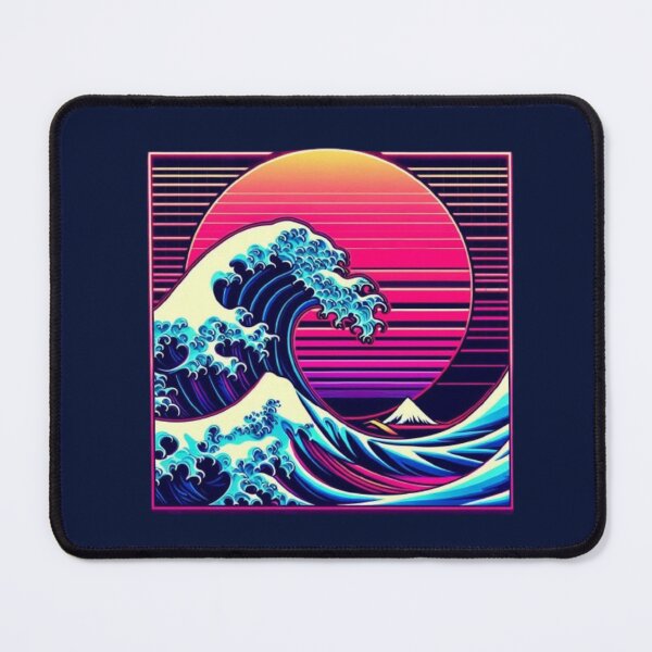 Item preview, Retro Wave – Japanese Art Fusion designed and sold by Dogandesighn.