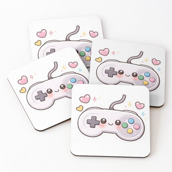 Item preview, Kawaii Gaming Controller – Cute Gamer Gift Design designed and sold by DesignEG.