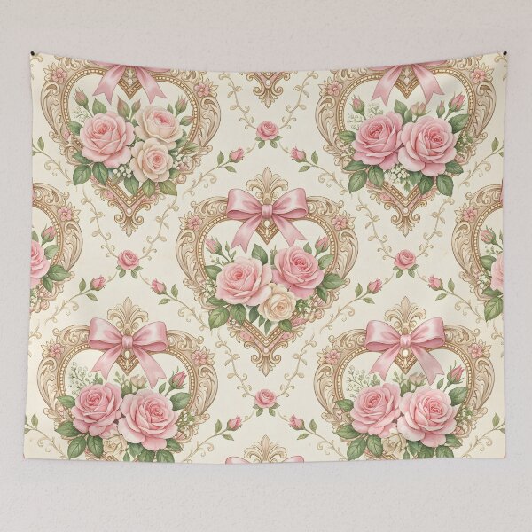 Item preview, Vintage Rose Floral Seamless Pattern | Romantic Cottagecore Classic Design designed and sold by Thanwa1812.