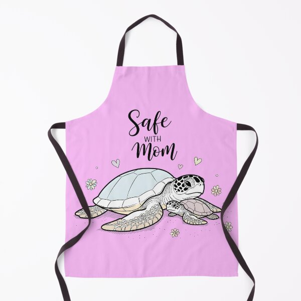 Item preview, Safe with Mom – Mother and Baby Sea Turtle Design designed and sold by Sea Gem.