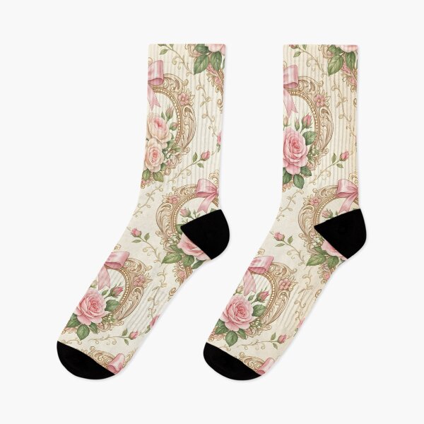 Item preview, Vintage Rose Floral Seamless Pattern | Romantic Cottagecore Classic Design designed and sold by Thanwa1812.