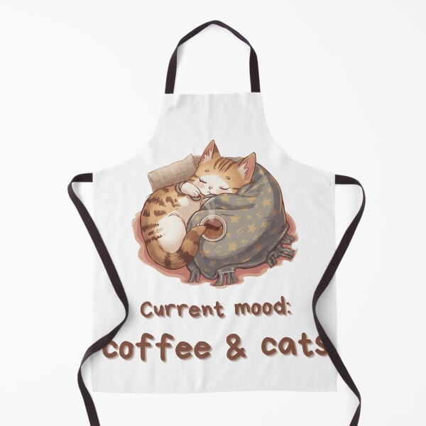 Item preview, Cute Cat Coffee Design - Current Mood Coffee & Cats designed and sold by INDEEDME.