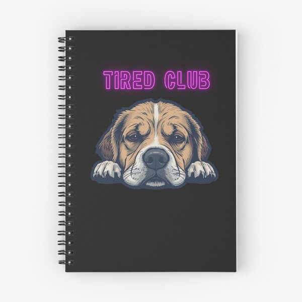 Item preview, Tired Club Dog Funny Sad Puppy Meme Shirt designed and sold by GigaFactory.