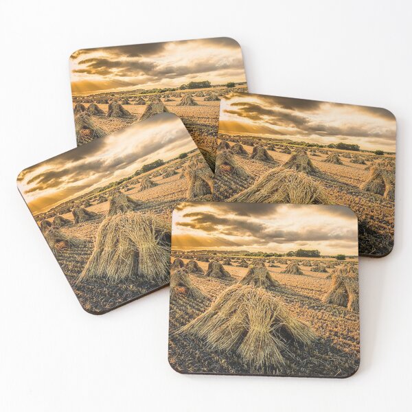 Item preview, Stooks of Wheat Drying, Wiltshire designed and sold by Martin Stokes Photography.