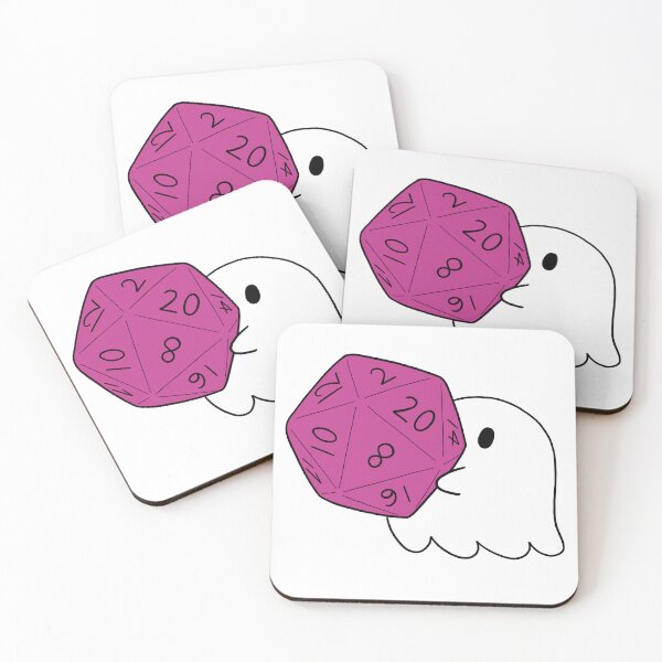 Item preview, Ghost with a d20 designed and sold by Koragg1.