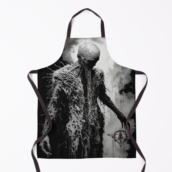 Item preview, Decaying Figure Reaching Into Void Dark Gothic Horror Art (BLACK) designed and sold by MorbidDreams.