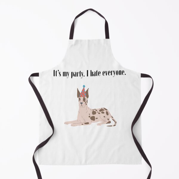 Item preview, funny dog part shirt - it's My party i hate everyone-introvert humor desing designed and sold by Zigzxxxx.