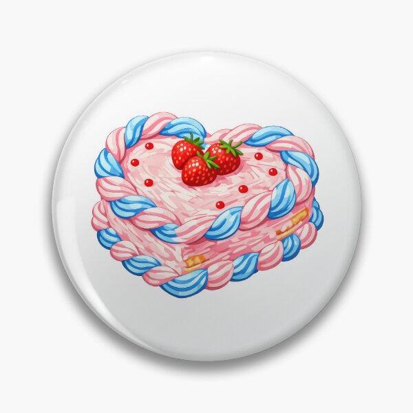 Item preview, Vintage cake Strawberries Buttercream designed and sold by scicilysimonee.