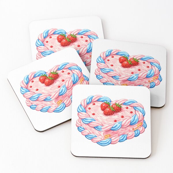 Item preview, Vintage cake Strawberries Buttercream designed and sold by scicilysimonee.