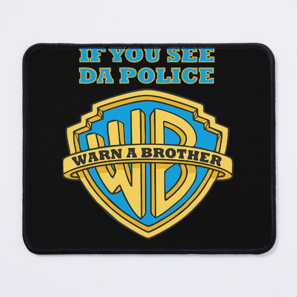 Item preview, BEST SELLING -  If You See Da Police Warn A Brother  Essential T-Shirt  designed and sold by ibrahimghani.
