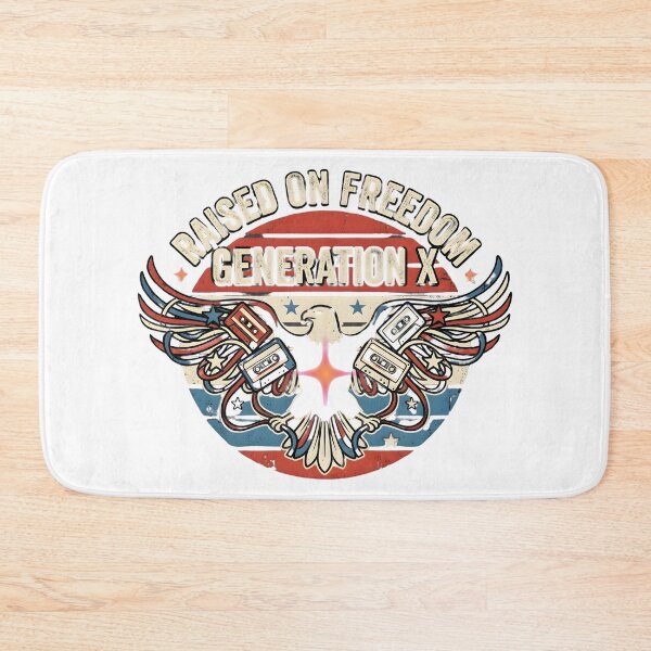 Item preview, Raised on Freedom: Generation X Nostalgia Eagle with Cassettes designed and sold by VibranPalette.