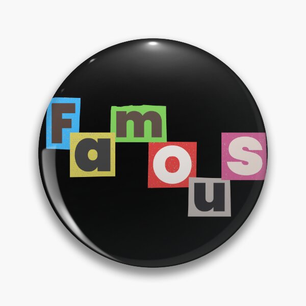 Item preview, Famous  designed and sold by BlakefourDesign.