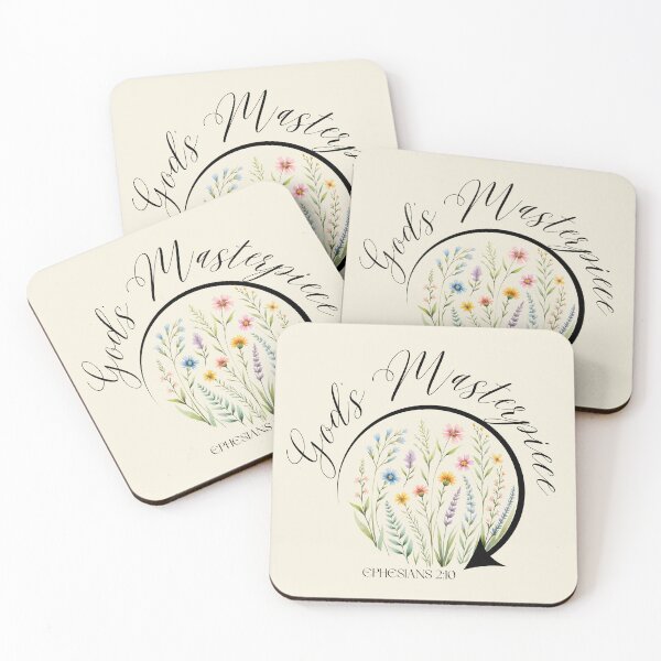 Item preview, Ephesians 2:10 God's Masterpiece, Christian Art designed and sold by Our Bible Journey.