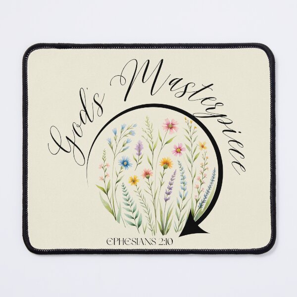 Item preview, Ephesians 2:10 God's Masterpiece, Christian Art designed and sold by Our Bible Journey.