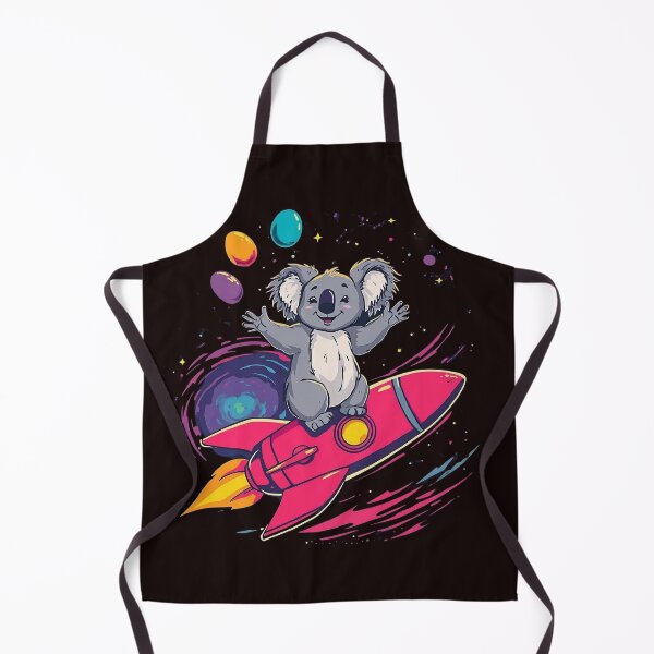 Item preview, Easter space koala on a rocket. designed and sold by SassyGin.