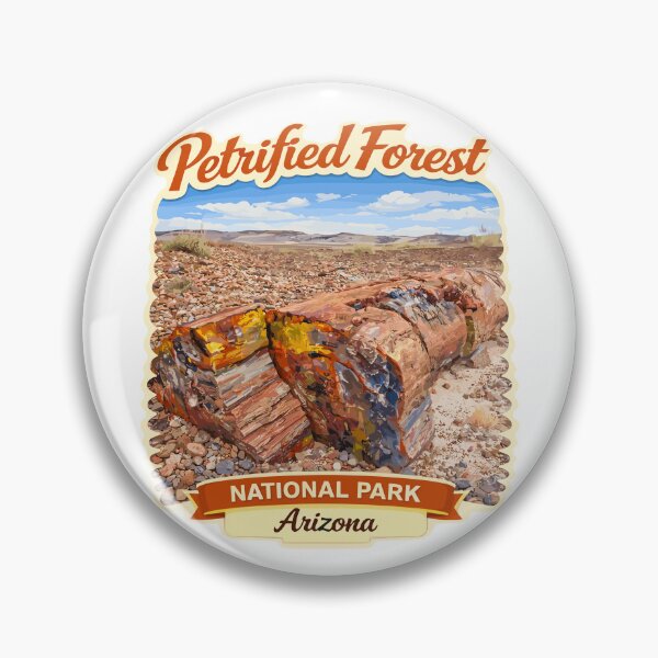 Item preview, Petrified Forest National Park Arizona Retro Design designed and sold by Gideon Emmerich.