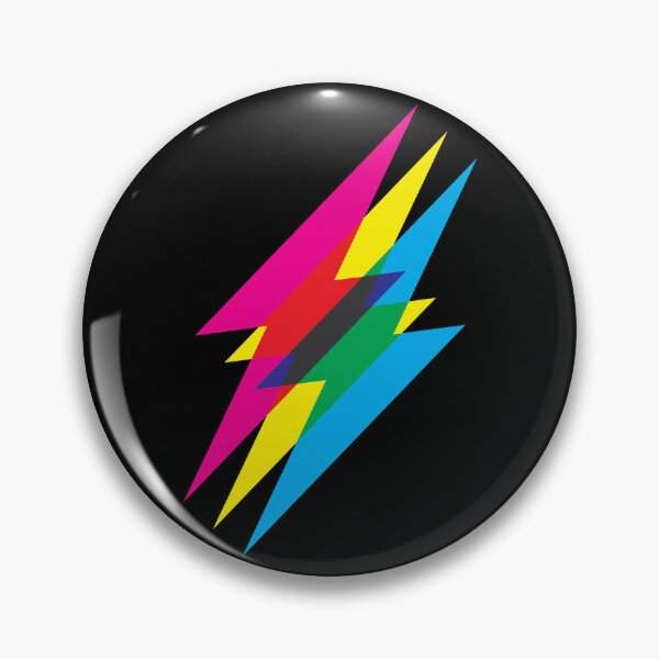 Item preview, CMYK Lightning Bolt designed and sold by The Common Tee.