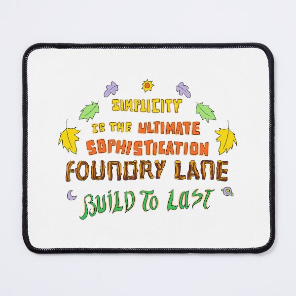 Item preview, Simplicity is the Ultimate Sophistication designed and sold by Foundrylane.