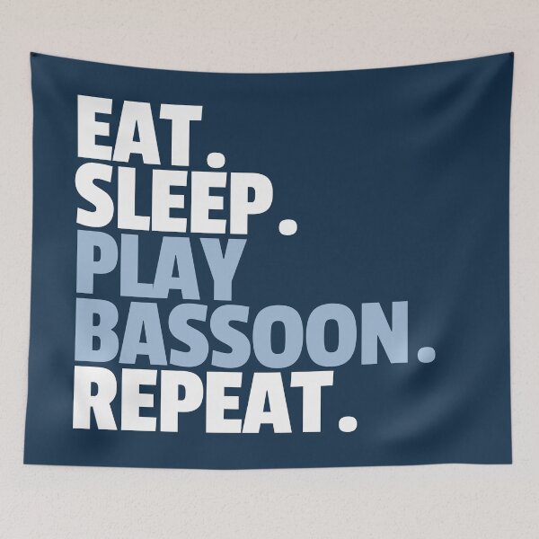 Item preview, Eat Sleep Play Bassoon Repeat designed and sold by MaryAller.