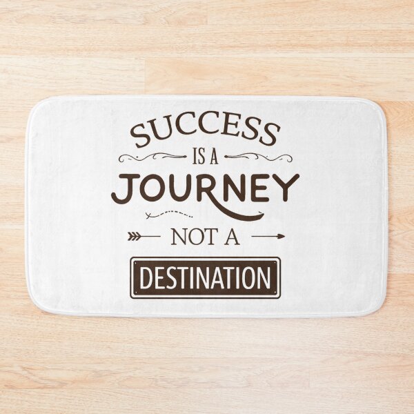 Item preview, Success Is a Journey Not a Destination - Motivational Quote Design designed and sold by TTStudio.