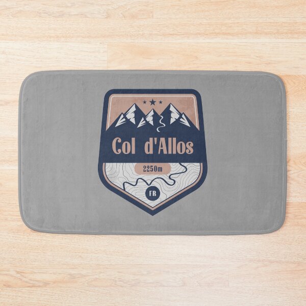 Item preview, Col d’Allos France Alps Road Badge designed and sold by CynthiaGraphics.
