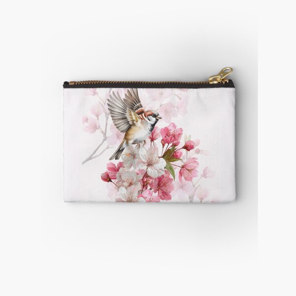 Item preview, Sparrow and Cherry Blossoms designed and sold by SalonOfArt.